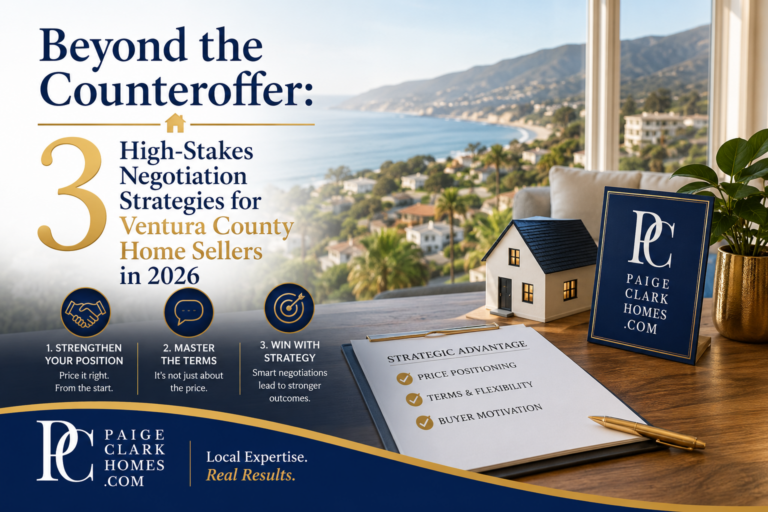 Beyond the Counteroffer: 3 High-Stakes Negotiation Strategies for Ventura County Home Sellers in 2026