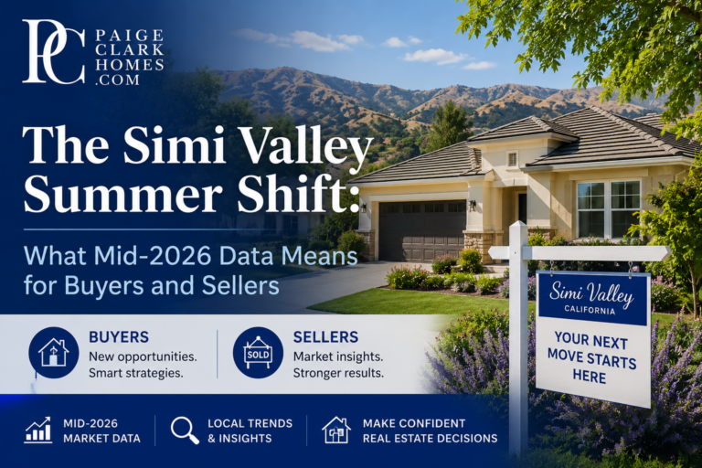 The Simi Valley Summer Shift: What Mid-2026 Data Means for Buyers and Sellers